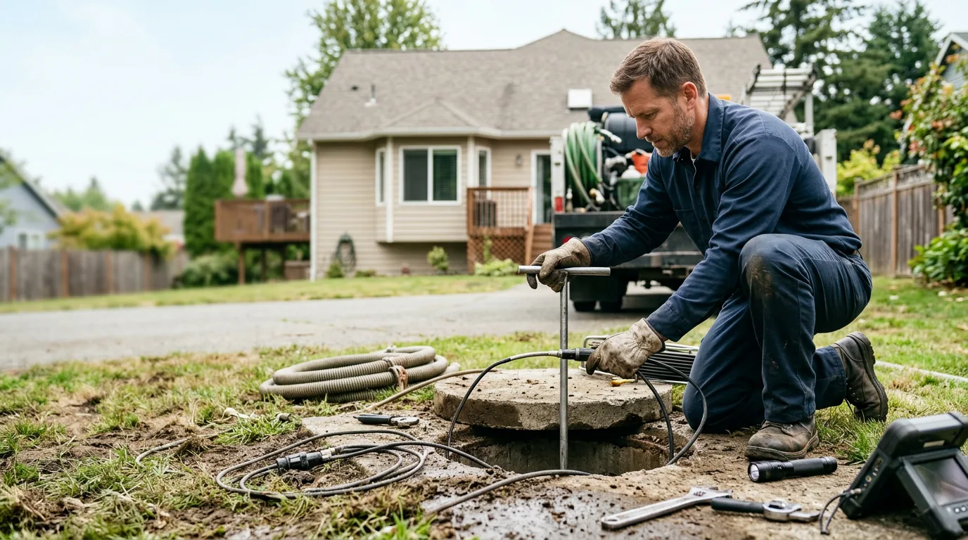 Septic Tank Pumping in Marietta, TX